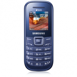 Фото Мобильный телефон Samsung E1202i Duos Indigo Blue (GT-E1202IBISEK)