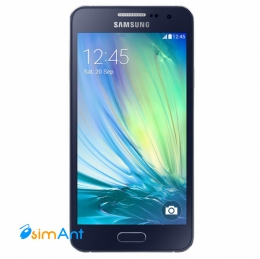 Фото Смартфон Samsung Galaxy A3 A300H/DS Black (SM-A300HZKDSEK)