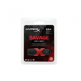 Фото Накопитель USB Kingston HyperX Savage USB 3.1 64GB (HXS3/64GB)