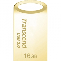 Фото Flash память Transcend JetFlash 710 16GB Metal Gold (TS16GJF710G)