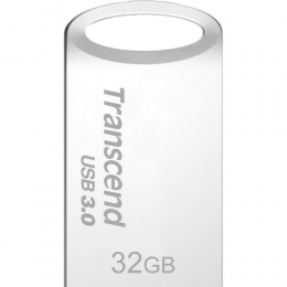 Фото Flash память Transcend JetFlash 710 32GB Metal Silver (TS32GJF710S)