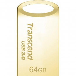 Фото Flash память Transcend JetFlash 710 64GB Metal Gold (TS64GJF710G)