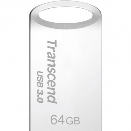 Фото Flash память Transcend JetFlash 710 64GB Metal Silver (TS64GJF710S)