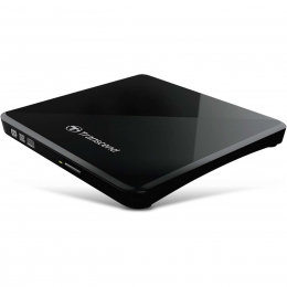 Фото Оптический привод Transcend DVD±RW USB 2.0 External Ultra Slim Black (TS8XDVDS-K)
