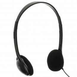 Фото Наушники Logitech HeadSet Stereo Dialog-220 OEM (980177-0000)