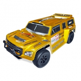Фото Модель автомобиля HSP Hummer Dakar H100 4WD 1:10 RTR (HSP94128 Yellow)