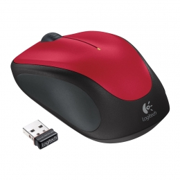 Фото Мышь Logitech M235 WL Red (910-002497)