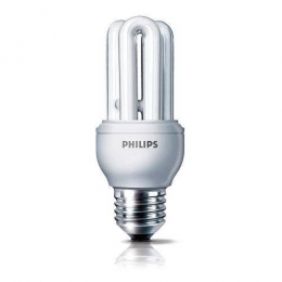 Фото Энергосберегающая лампа Philips E27 11W 220-240V 6500K Genie (929689113610)