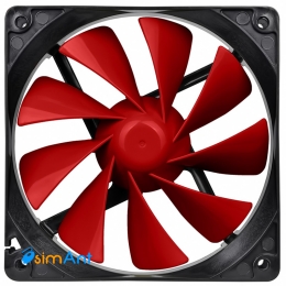 Фото Корпусный вентилятор Thermaltake Pure 12 C Red, 120мм (CL-F037-PL12RE-A)
