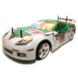 Фото Шоссейный автомобиль Himoto NASCADA HI5101 Brushed 1:10 Green