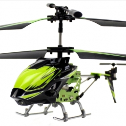 Фото Вертолёт 3-канальный и/к и с автопилотом WL Toys S929 Green