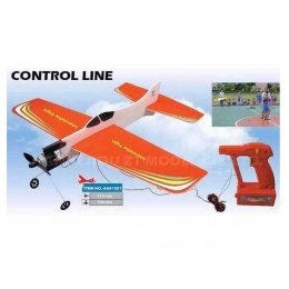 Фото Самолет кордовый ZT Model Basic Plane 410мм с электромотором