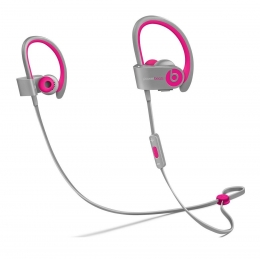 Фото Беспроводные наушники Beats Powerbeats 2 Wireless Pink/Grey (MHBK2ZM/A)