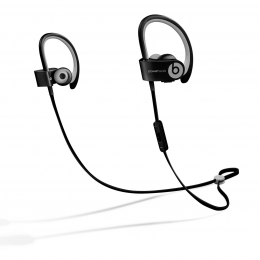 Фото Беспроводные наушники Beats Powerbeats 2 Wireless Sport Black (MKPP2ZM/A)