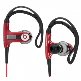Фото Беспроводные наушники Beats Powerbeats Neon Red (848447000494)