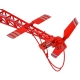 Фото Модель вертолета WL Toys V915 Lama 2.4 GHz Red