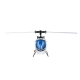 Фото Модель пилотажного микро вертолёта 3D WL Toys V977 FBL 2.4GHz Blue