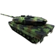 Фото Модель танка Heng Long Leopard II A6 с пневмопушкой и дымом 1:16