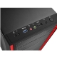 Фото Игровой корпус DeepCool Tesseract SW Red
