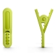 Фото Наушники Philips ActionFit SHQ4300LF/00 Green/Grey