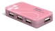 Фото USB HUB HB-013 розовый SVEN