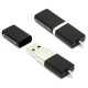 Фото USB Flash Drive 2.0 Silicon Power LuxMini 710 32GB Black (SP032GBUF2710V1K)