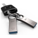 Фото USB Flash Drive Silicon Power Jewel J80 64GB Titanium (SP064GBUF3J80V1T)