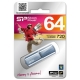 Фото Флеш память USB Silicon Power LuxMini 720 64GB Blue (SP064GBUF2720V1D)