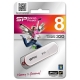 Фото USB накопитель Silicon Power LuxMini 320 8GB White (SP008GBUF2320V1W)