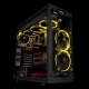 Фото Корпусный кулер Thermaltake Riing 12 Yellow LED (CL-F038-PL12YL-A)