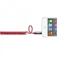 Фото Аудио кабель Belkin MIXIT Coiled 1.8 м Red (AV10126cw06-RED)