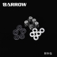 Фото Водоблок для процессора Barrow Intel s115x White (LTPO3-04)
