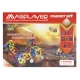 Фото Конструктор Magplayer магнитный набор 40 эл. (MPB-40)