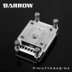 Фото Водоблок на процессор Barrow AMD AM4 Acrylic White (LTYK3AQ-04)