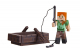 Фото Игровая фигурка Minecraft Alex with Boat серия 3(16491M)