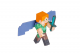 Фото Игровая фигурка Minecraft Alex with Elytra Wings серия 4(16492M)
