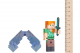 Фото Игровая фигурка Minecraft Alex with Elytra Wings серия 4(16492M)