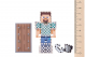 Фото Игровая фигурка Minecraft Steve in Chain Armor серия 4(16493M)