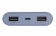 Фото Портативное зарядное устройство 2Е 10000мА/ч, DC 5V, 2USB-1A&amp;2.1A,4 LED indicator, Soft touch, С