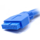 Фото Кабель питания косичка (для системной платы), 2xUSB 3.0 Atcom