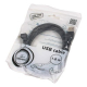 Фото Дата кабель USB 2.0 Micro 5P to AF 1.8m Cablexpert (CCP-mUSB2-AMBM90-6)