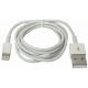 Фото Дата кабель USB 2.0 AM to Lightning 1.0m ACH01-03H Defender (87470)