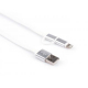 Фото Дата кабель USB 2.0 AM to Micro 5P&Lightning 1.0m Vinga (USBAMMICRO&Lightning-1.0)