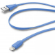 Фото Дата кабель USB 2.0 AM to Lightning 1.0m blue CellularLine (USBDATACFLMFIIPH5B)