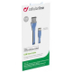 Фото Дата кабель USB 2.0 AM to Lightning 1.0m blue CellularLine (USBDATACFLMFIIPH5B)