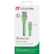 Фото Дата кабель USB 2.0 AM to Lightning 1.0m green CellularLine (USBDATACFLMFIIPH5G)