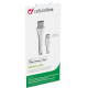 Фото Дата кабель USB 2.0 AM to Lightning 1.2m white CellularLine (USBDATACMFIIPH5W)