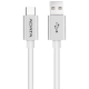 Фото Дата кабель USB 2.0 - USB-C 2.0A 1.0m ADATA (ACA2AL-100CM-CSV)