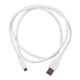 Фото Дата кабель USB 2.0 Micro 5P to AM 0.5m Cablexpert (CCP-mUSB2-AMBM-W-0.5M)