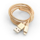 Фото Дата кабель USB 2.0 AM to Lightning 1.0m gold Verbatim (48861)